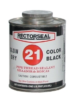 Picture of Pipe Thread Sealant: Rectorseal #21 Black, 1 Pint.