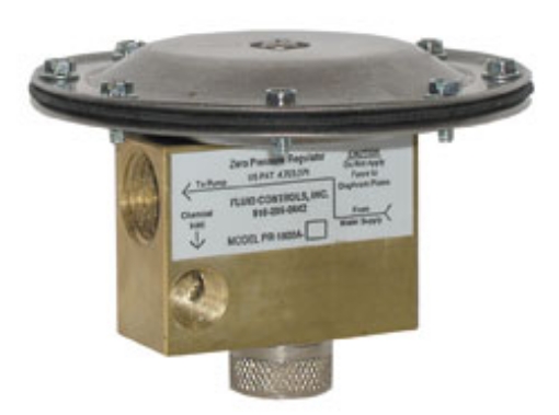 Picture of Pressure Regulator/Injector for Weep Style Gun, 6 GPM, 1/2" FPT Inlet & Outlet, (Two) 1/4" FPT Injector Port