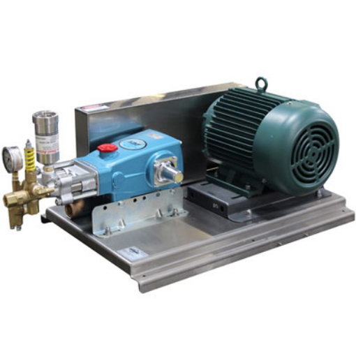 Picture of General Plunger Pump / Motor Unit: 43 GPM, 1000 PSI, 25 HP, Powder Coated Frame