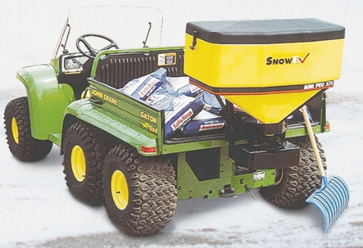 Picture of Utility Mount Kit allows for SR110 / SR210 / SP125 / SP225 / SP100 / SP325 / SP575 Spreaders to be mounted to utility vehicles