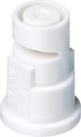 Show details for Turbo FloodJet Wide Angle Flat Spray Tip Nozzle, 4 Orifice, White Polymer Picture of Turbo FloodJet Wide Angle Flat Spray Tip Nozzle, 4 Orifice, White Polymer