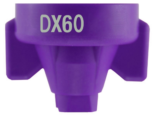 Picture of Combo-Jet Nozzle, DX Series, 60 Degree, .025 Orifice, Narrow-Angle Drift Reduction, Green