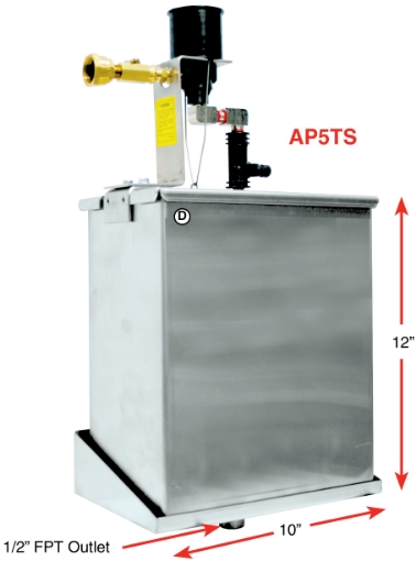 Picture of Automatic Mixing Tank, Wall Mount, Stainless Steel