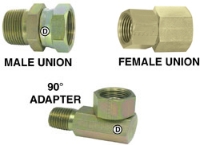 Show details for Female Hydraulic Swivel Union, 1/2" FPT x 1/2" FPT, 3500 PSI Picture of Female Hydraulic Swivel Union, 1/2" FPT x 1/2" FPT, 3500 PSI