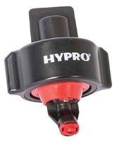 Picture of Hypro 3D Nozzle, .40 GPM @ 40 PSI, 40 PSI 20" Spacing 9.5 GPA @ 12.5MPH, 40 PSI 20" Spacing 6.8 GPA @ 17.5 MPH, Red