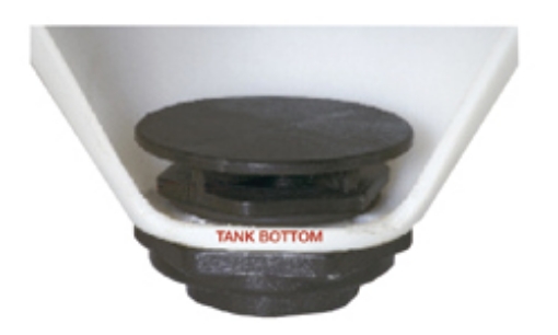 Picture of Tank Flange, Polypropylene, 2", 3" Hole Size