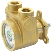 Picture of Rotary Vane Pump, Medium Flow, Brass, 5.3 Max GPM, C-Face, No Relief Valve, No Strainer