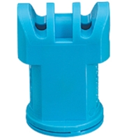 Show details for Air Induction Turbo TwinJet Spray Tip Nozzle, Polymer, 110°, .10 Orifice, Light Blue Picture of Air Induction Turbo TwinJet Spray Tip Nozzle, Polymer, 110°, .10 Orifice, Light Blue