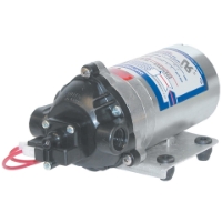 Picture of 115 Volt AC Diaphragm Pump, Demand Control, *1.5 Max GPM, 60 Cut In Pressure, 45 Cut Out Pressure, 60 Max PSI, 3/8" FPT Ports, EPDM Valve, Santoprene Diaphragm