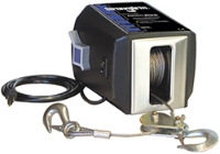 Picture of 120-Volt AC Electric Winch, 4000 lb. Double Line Dead Weight Lift, 50' x 7/32" Cable