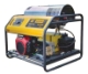 Picture of Truck / Trailer Mount Hot Water Pressure Washer with Powder Coated Skid Frame, GX690 Honda Gas Engine / General Pump, Belt Drive, 8 GPM @ 3000 PSI