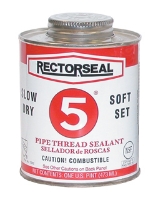 Picture of Pipe Thread Sealant: Rectorseal #5 Light Yellow, 1 Pint.