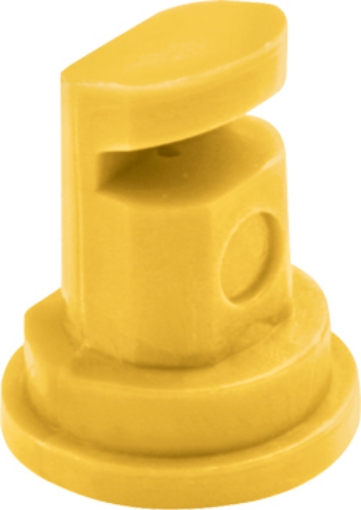 Picture of DeflecTip Flooding Spray Tip  Nozzle, Yellow, .17 GPM @ 30 PSI, 10.3 GPA @ 5 MPH, 5.1 GPA @ 10 MPH (20" Spacing)