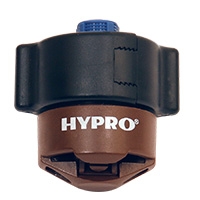 Picture of GuardianAir Twin Spray Tip Nozzle, Brown, .61 GPM @ 60 PSI, 15.1 GPA @ 12 MPH, 11.3 GPA @ 16 MPH (20" Spacing)