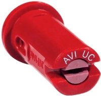 Picture of Albuz Spray Nozzle, AVI Air-Inducted 110-Degree Flat Fan, Ceramic, 04 Size, Red