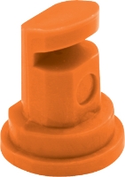 Picture of DeflecTip Flooding Spray Tip Nozzle, Orange, .09 GPM @ 30 PSI, 5.1 GPA @ 5 MPH, 2.6 GPA @ 10 MPH (20" Spacing)
