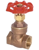 Picture of Gate Valve, Brass, 1" FPT Ports, 200 Max. PSI