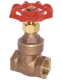Picture of Gate Valve, Brass, 2" FPT Ports, 150 Max. PSI
