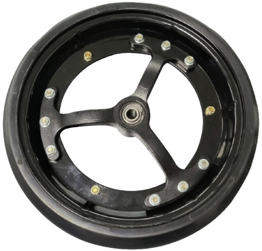 Picture of Planter Gauge Wheel for John Deere, Kinze & White Planters, Spoked, 4.5" x 16", Cast Hub