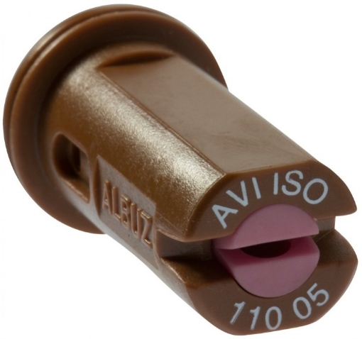 Picture of Spray Nozzle, AVI Air-Inducted 110-Degree Flat Fan, Ceramic, 05 Size, Brown