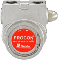 Picture of Rotary Vane Pump, Low Flow, Stainless Steel, 1.7 Max GPM, C-Face, with Relief Valve, No Strainer