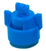 Picture of Turbo TwinJet Nozzle Assembly with Cap, Tip and EPDM Gasket, Twin Flat Spray Tip, Polymer, 110°, .03 Orifice, Blue