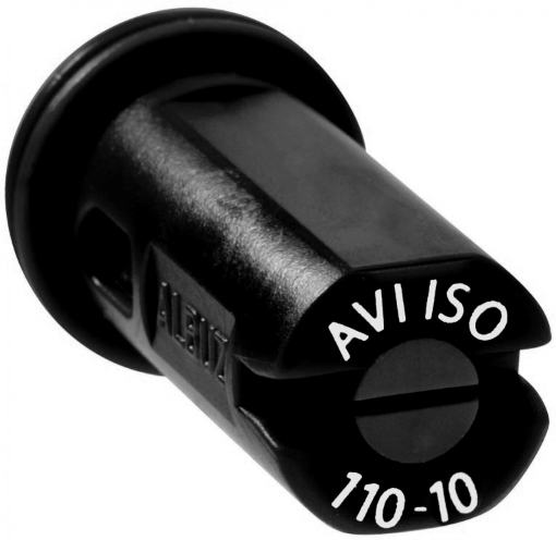 Picture of Albuz Spray Nozzle, AVI Air-Inducted 110-Degree Flat Fan, Ceramic, 10 Size, Black