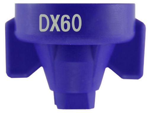 Picture of Combo-Jet Nozzle, DX Series, 60 Degree, .10 Orifice, Narrow-Angle Drift Reduction, Blue