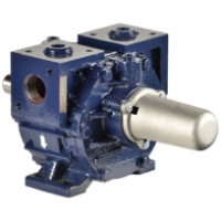 Picture of Vacuum Pump, Vacuum Only, H-Series, Air-Cooled, 1-1/2" FPT Ports, Dual Shaft, 75 CFM, Less Oiler
