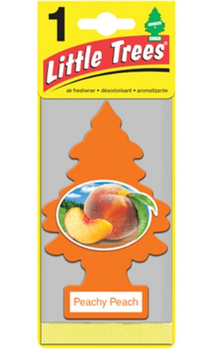 Picture of Little Trees "Peachy Peach" Car Air Freshener (24 Trees/Case)