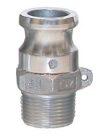 Picture of Camlock/Cam Lever Coupling, Adapter x MPT, Male Thread, Aluminum, 2"