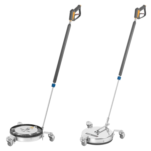 Picture of Undercarriage & Surface Cleaner, Stainless, 12" Pan, Rated to 4000 PSI, 250° F, 43" Wand Extension