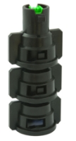 Picture of AirMix TipGuard Stack of 10 Spray Nozzles, Green, 110°, .015 Orifice