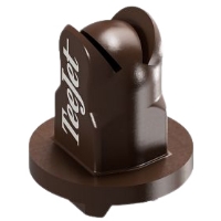 Picture of AccuPulse Twinjet Spray Tip, Acetal, Brown