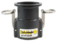 Picture of Camlock/Cam Lever 3" FP Flange x 3" FM Coupler, Polypropylene: 3" (Manifold Flange Style)