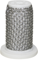 Picture of Nozzle Strainer, White Poly with Stainless Screen, 24 Mesh