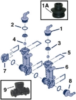 Picture of (Ref. #1) 1/2' Elbow Hose Barb