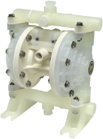 Picture of Air Operated Diaphragm Pump, 1/2" FPT Ports, Poly Body, 14 GPM, Santoprene Diaphragm
