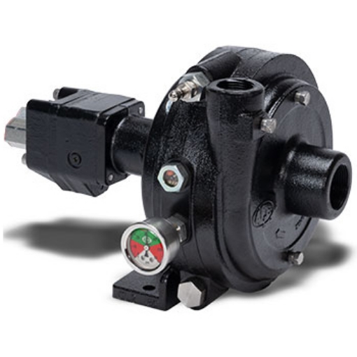 Picture of Centrifugal Pump, (E-Coated), Cast Iron with Hydraulic Motor Drive (206), 1-1/4" x 1" FPT, Max Flow 110 GPM, 120 Max PSI, Oasis Double Wet Seal