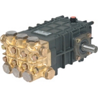 Picture of Jetter / Sewer Cleaning Plunger Pump: MAX 10 GPM, 3000 PSI, 1450 RPM, Brass Manifold