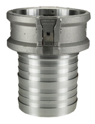Picture of EZLink Coupler x Hose Shank, 4", Aluminum