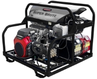 Picture of Gas Engine Pressure Washer, 5.5 GPM, 3500 Max PSI, General Pump, Honda Engine GX690, 12 Volt Starter, Battery Not Included