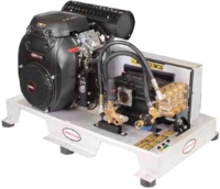 Picture of Pressure Washer, Truck Mount Skid Style, 10 Gpm, 2800 Psi, Honda GX690 with 12 Volt Start, Belt Drive Udor Pump, No Battery or Fuel Tank