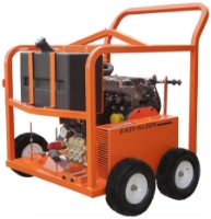 Picture of Pressure Washer, Honda 24 HP Gas Engine, 6 GPM, 3500 PSI, 4 Wheel Cart, Belt drive, 10 gal Fuel Tank, Trigger Wand and 3/8 x 50' Hose