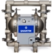 Picture of Electric Operated Double Diaphragm Pump, Model h80, Sanitary FDA, 316L SS 125Ra Body, 1.5" TriClamp, Buna Diaphragm (2-Piece), Buna Balls/Orings