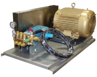 Picture of 10 - 20 HP Motor Driven Plunger Pump Units,  High Pressure - Low Flow
