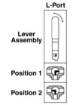 Picture of 3-Way Ball Valve, Brass, 3/4" Connection, .685 Flow, 400 PSI