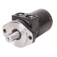 Picture of Hydraulic Motor, 10 Cu IN, 4 Bolt Flange, 1" Shaft, 16.7 Max HP, 7/8" SAE O-ring Ports