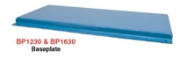Picture of Baseplate only, Painted, 12" W x 30" L x 1" H, 3/16" Gauge