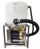 Picture of Hydra-Cell Diaphragm Pump / Motor Unit with *H35 Pump (36 GPM, 800 PSI, 20 HP), Tank & SS Stand
